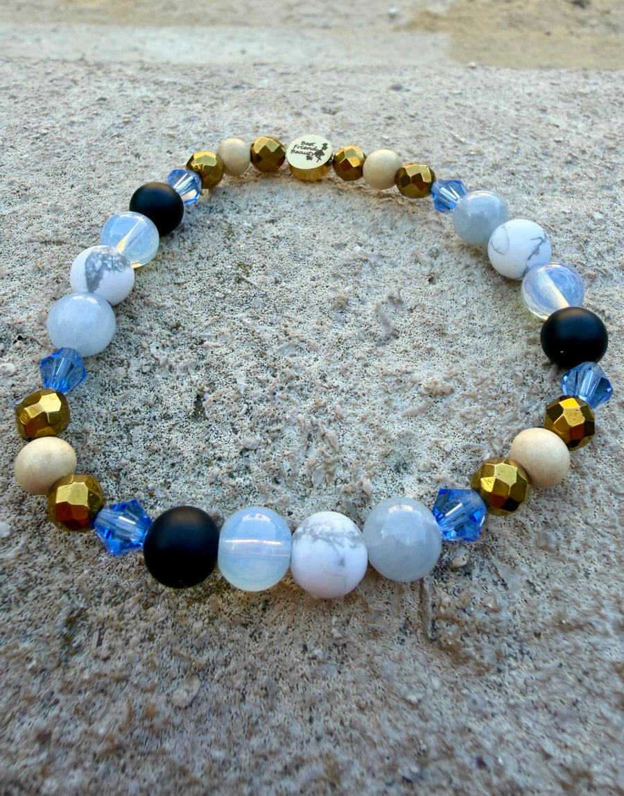 Alice in Wonderland Gemstone Bracelet