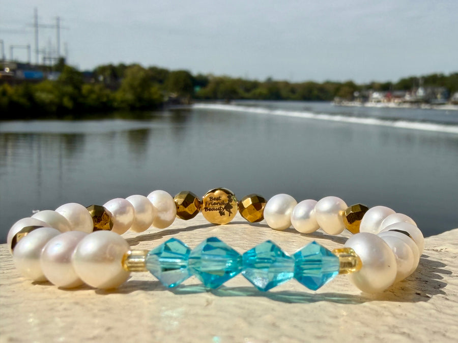 Under the Sea Pearl Bracelet